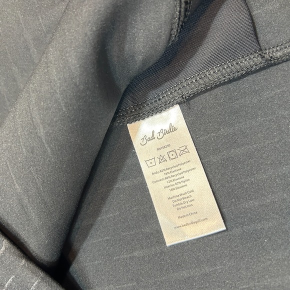 NWT Bad Birdie Women's Golf Mirabel Dress Cattail Black Size XL - Picture 5 of 8